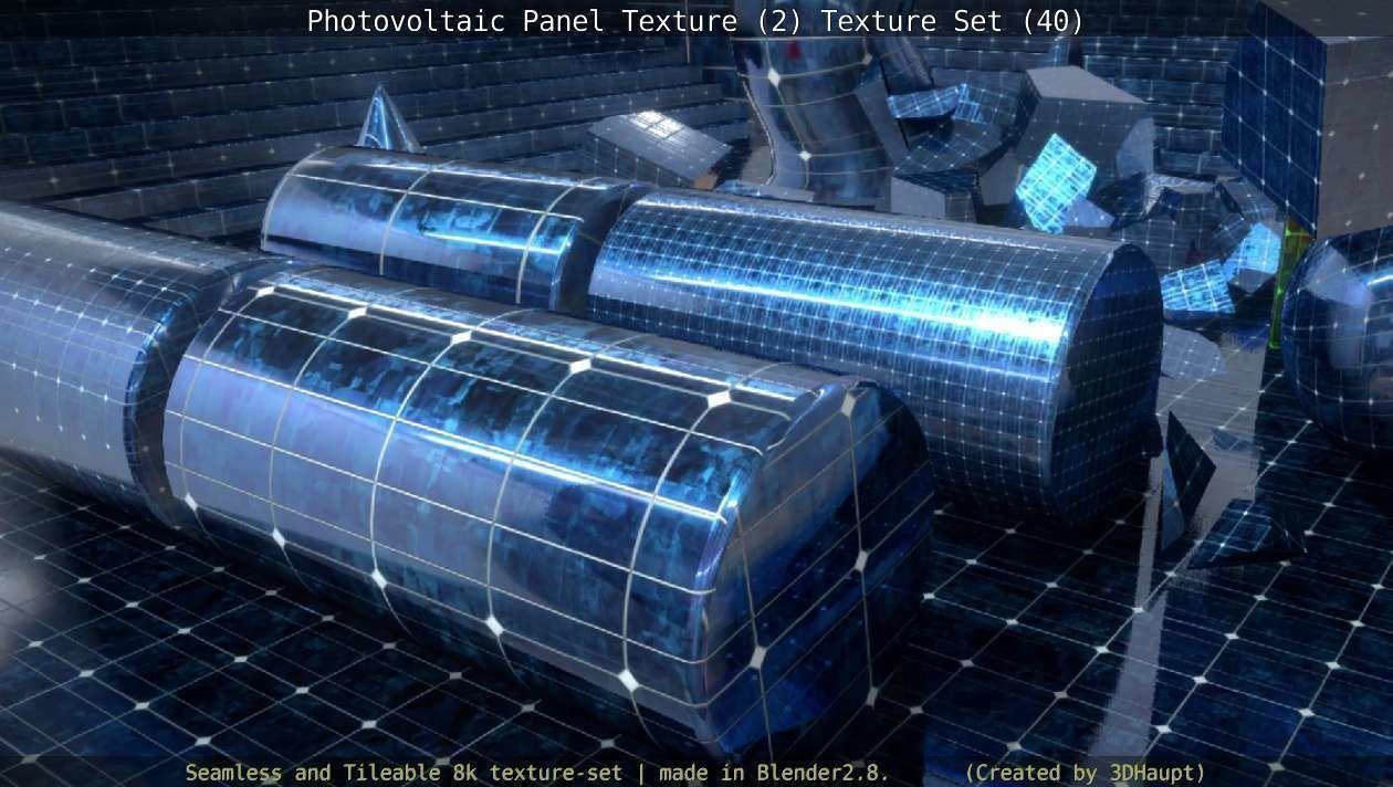 Photovoltaic Panel Texture 2 - Texture Set 40 Texture_36