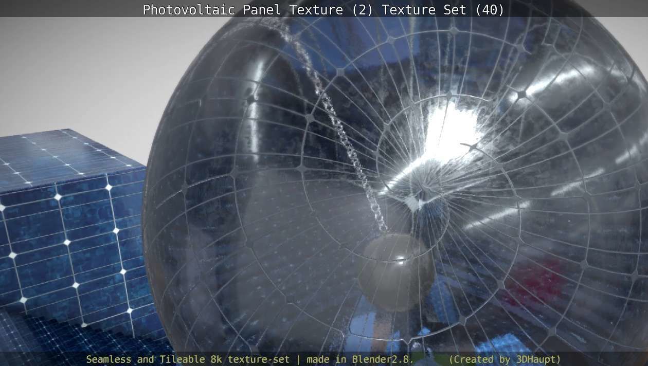 Photovoltaic Panel Texture 2 - Texture Set 40 Texture_104