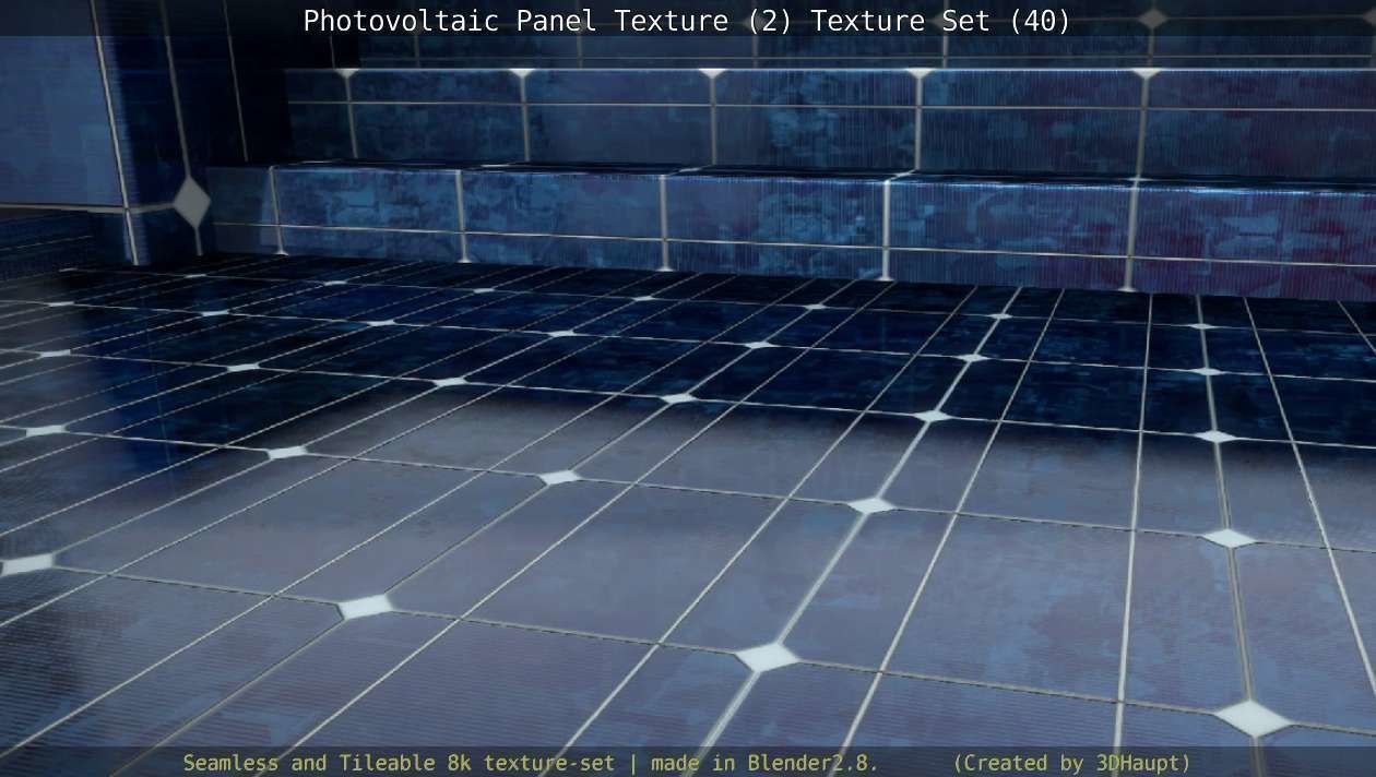 Photovoltaic Panel Texture 2 - Texture Set 40 Texture_46