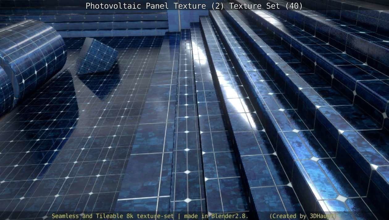 Photovoltaic Panel Texture 2 - Texture Set 40 Texture_5
