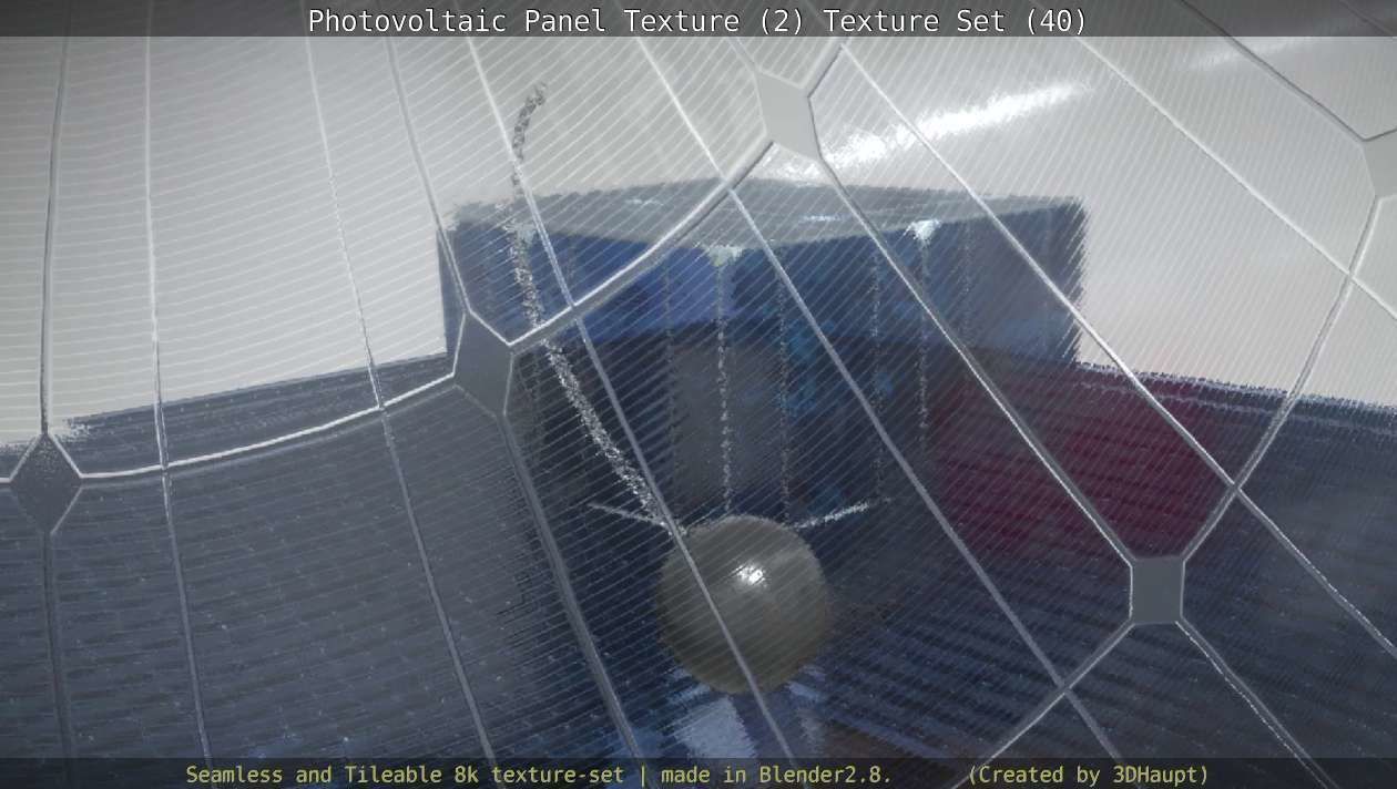 Photovoltaic Panel Texture 2 - Texture Set 40 Texture_98