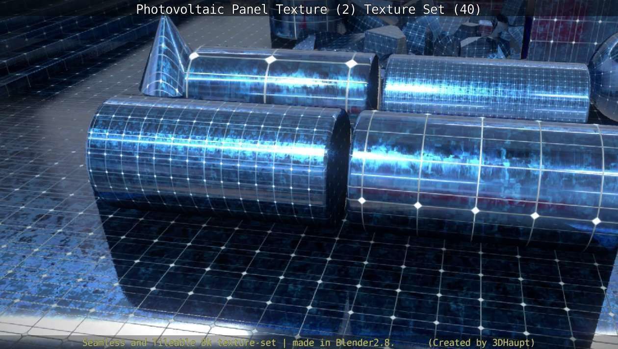 Photovoltaic Panel Texture 2 - Texture Set 40 Texture_16
