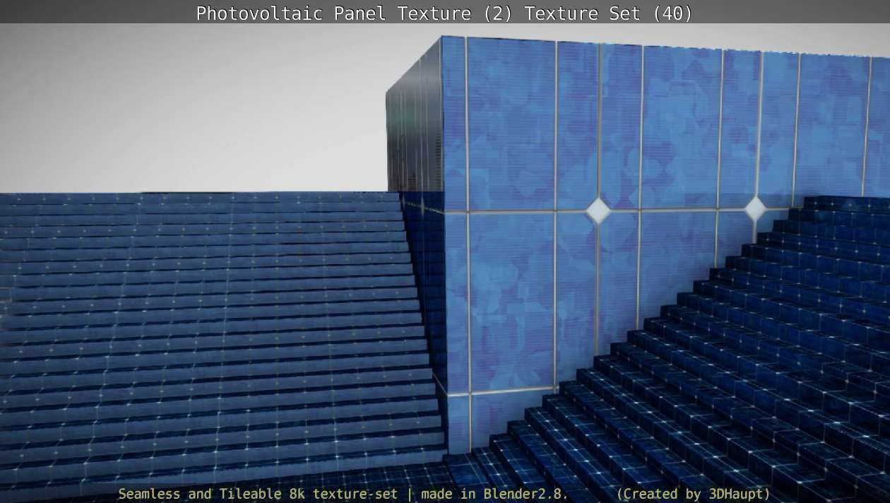 Photovoltaic Panel Texture 2 - Texture Set 40 Texture_103