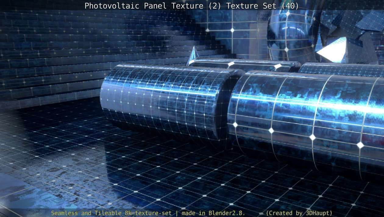 Photovoltaic Panel Texture 2 - Texture Set 40 Texture_30