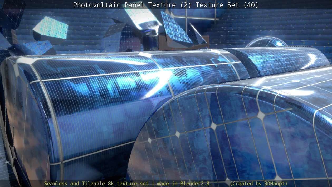 Photovoltaic Panel Texture 2 - Texture Set 40 Texture_66