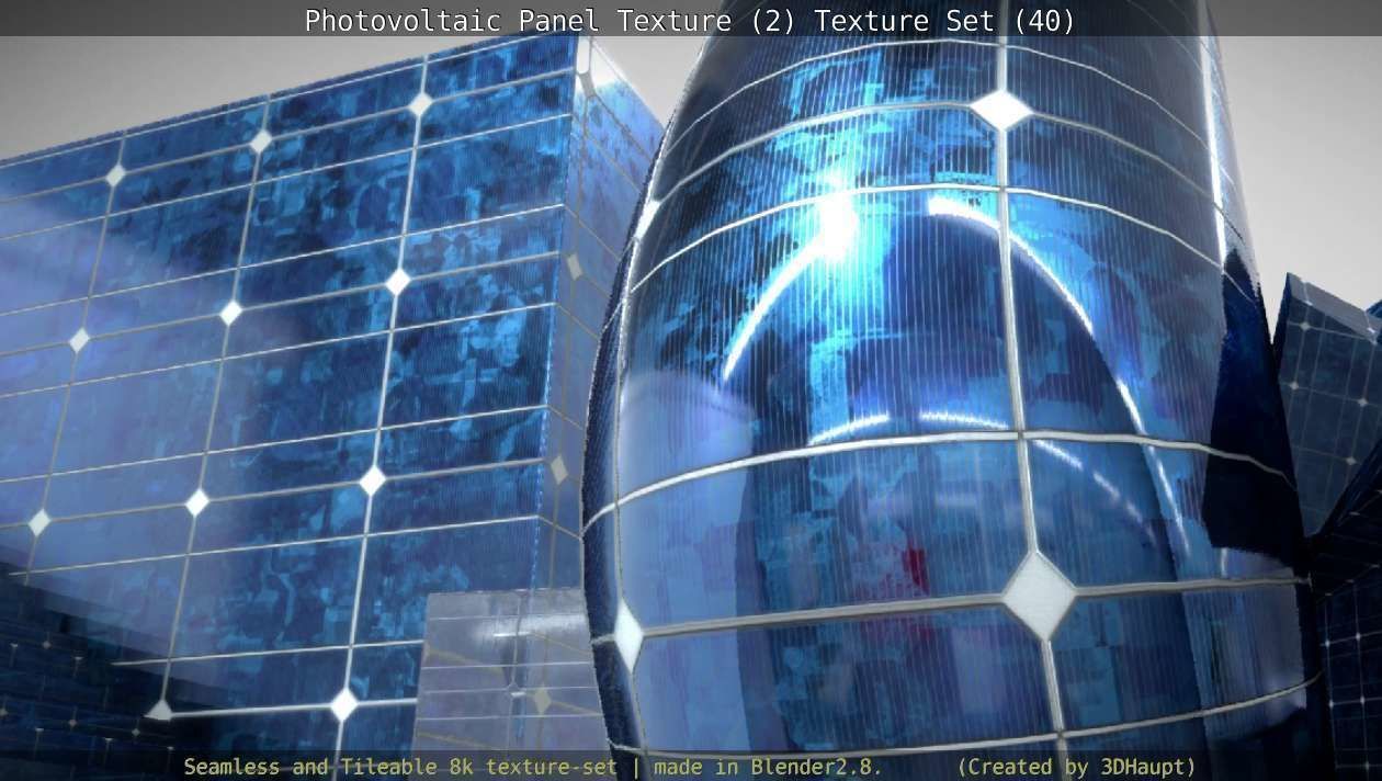 Photovoltaic Panel Texture 2 - Texture Set 40 Texture_88