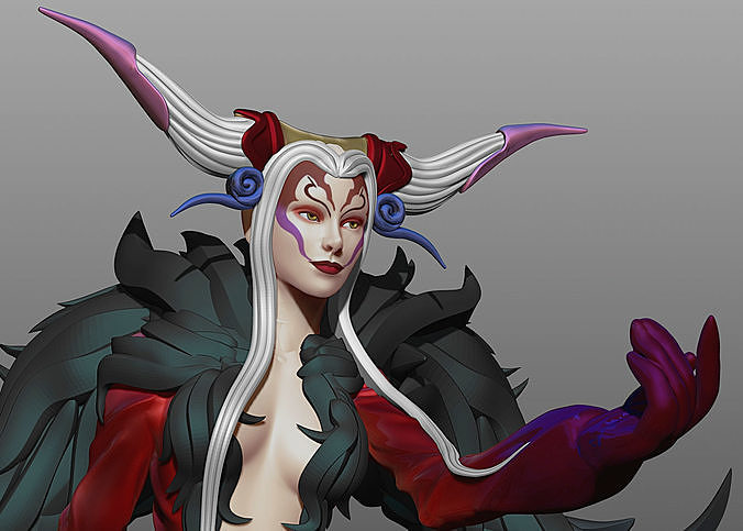 Final fantasy VIII  Ultimecia 3D print model