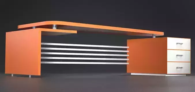 Office table 3D model