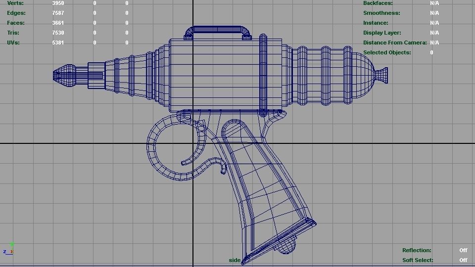 Toy Zappy Gun Free low-poly 3D model_7