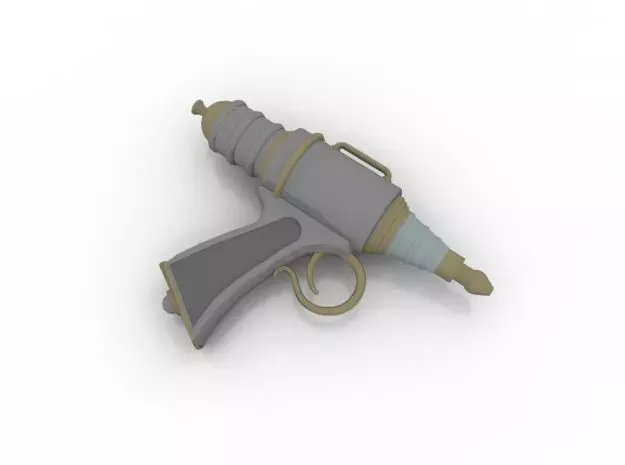 Toy Zappy Gun Free low-poly 3D model_0