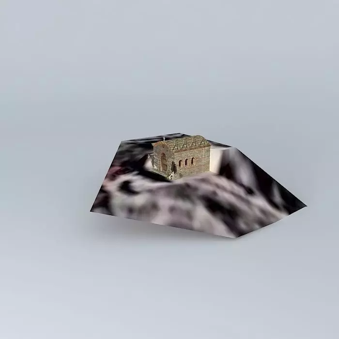 Temple St. Arch. Mihail Free 3D model