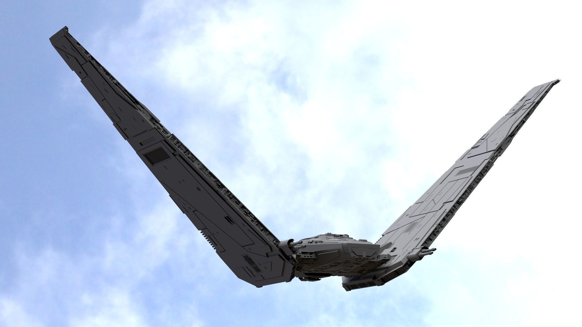 star wars command shuttle 3D model_26