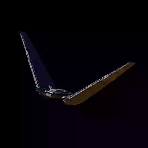 star wars command shuttle 3D model