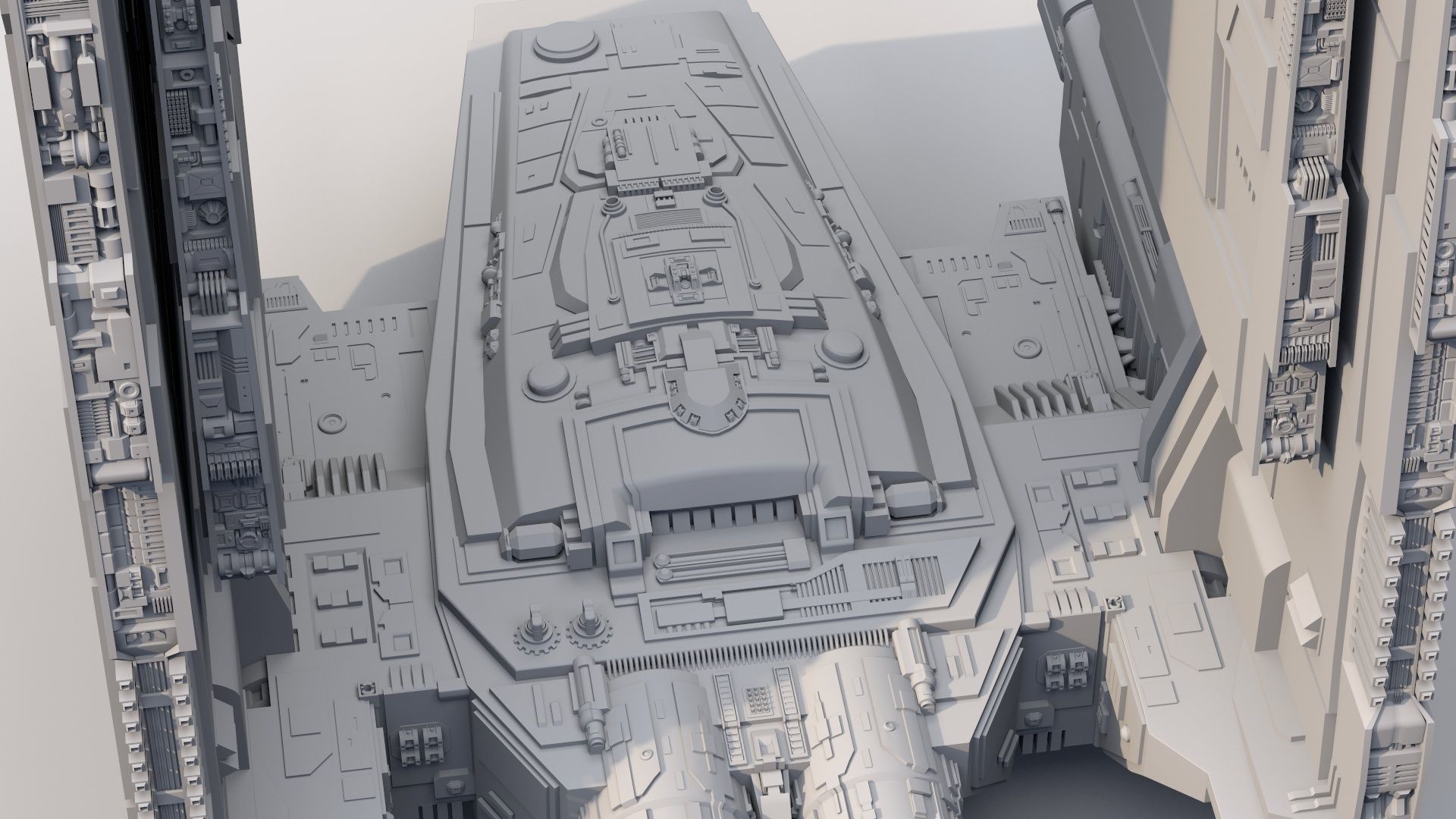 star wars command shuttle 3D model_18