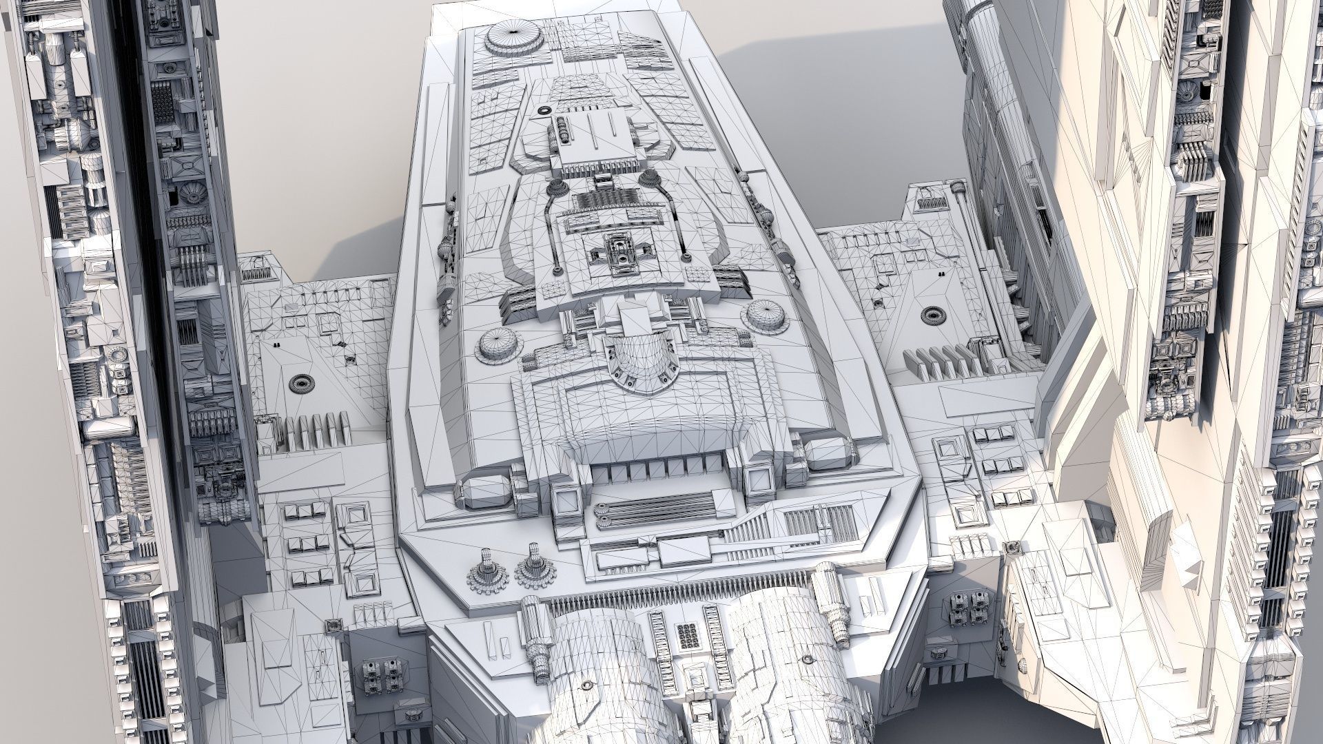 star wars command shuttle 3D model_19
