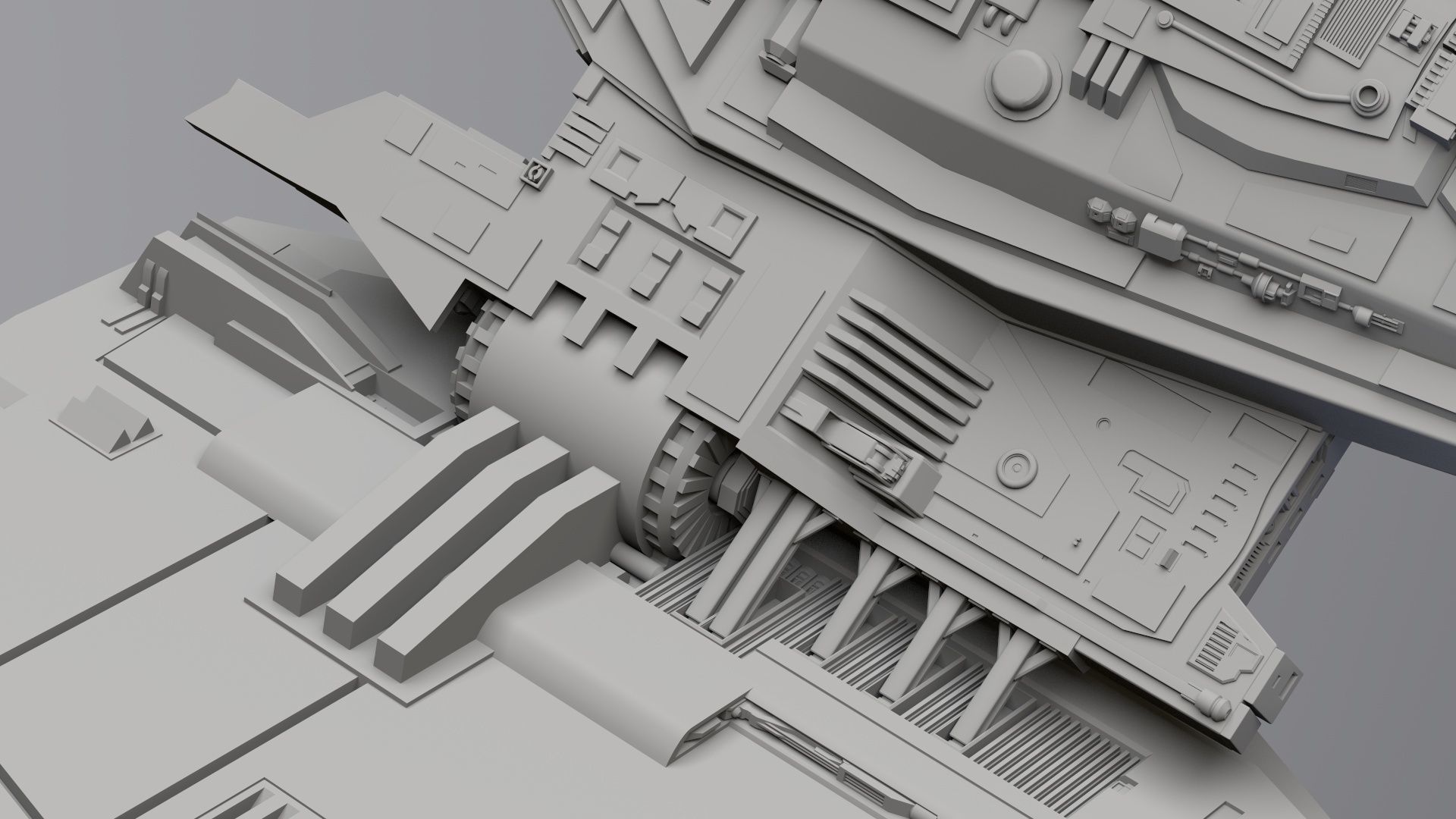 star wars command shuttle 3D model_28