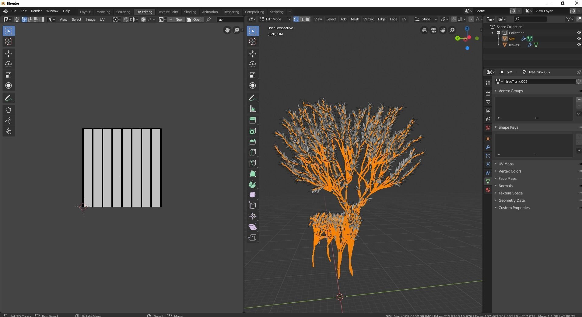 Growing Tree in a shape of a deer 3D model_11