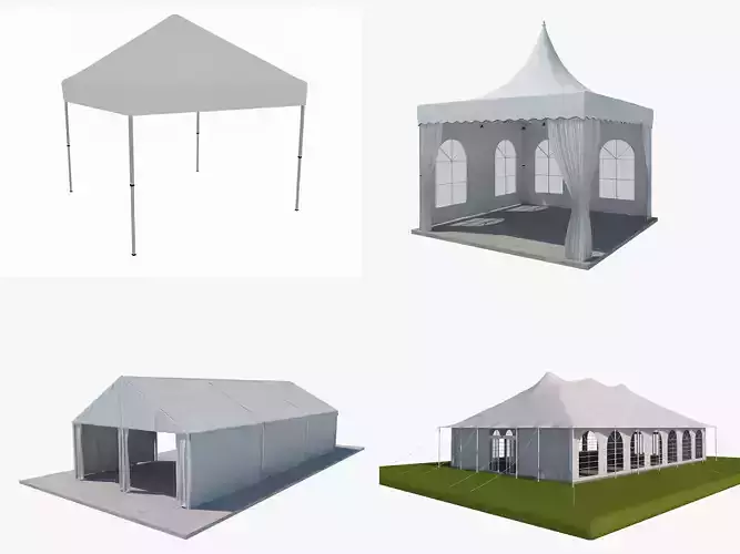 Event Tents 4 Pack