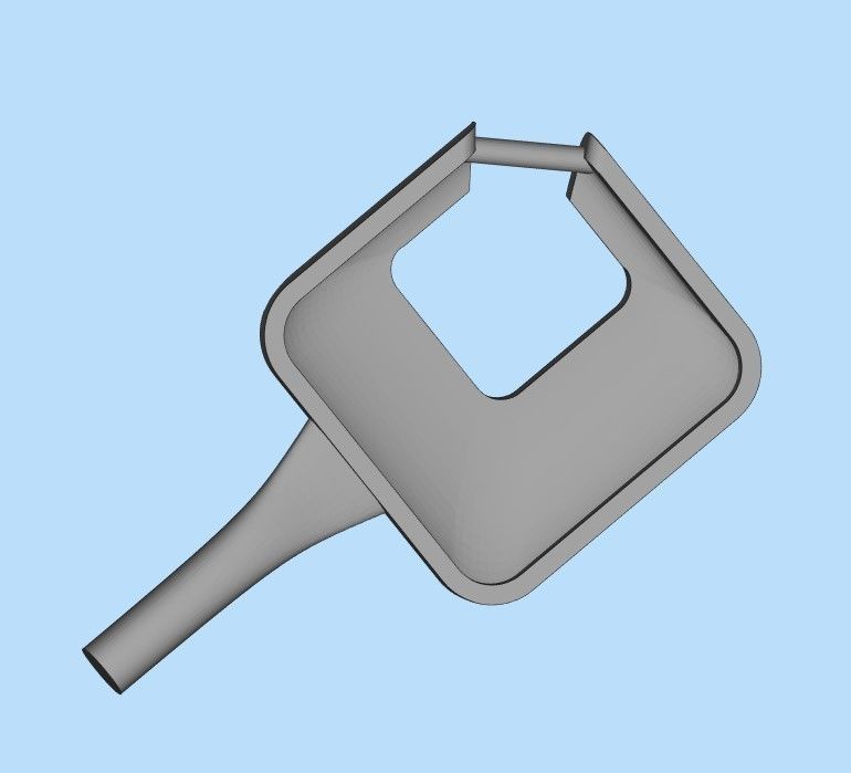 Women Geometric rhombus earrings 3dm stl 3D print model 3D print model_23