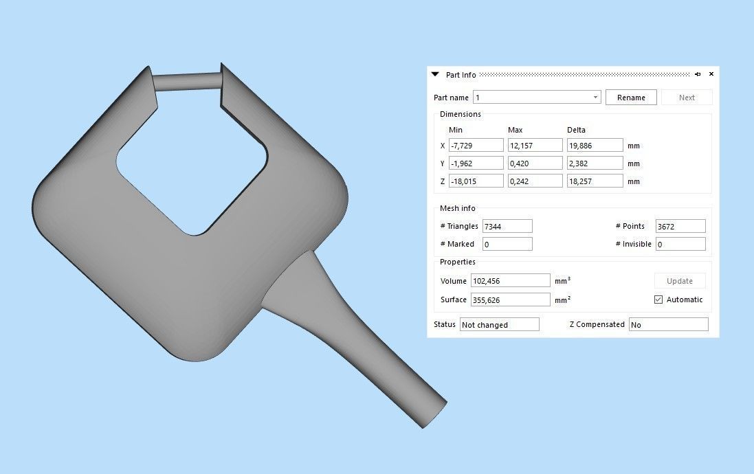 Women Geometric rhombus earrings 3dm stl 3D print model 3D print model_27