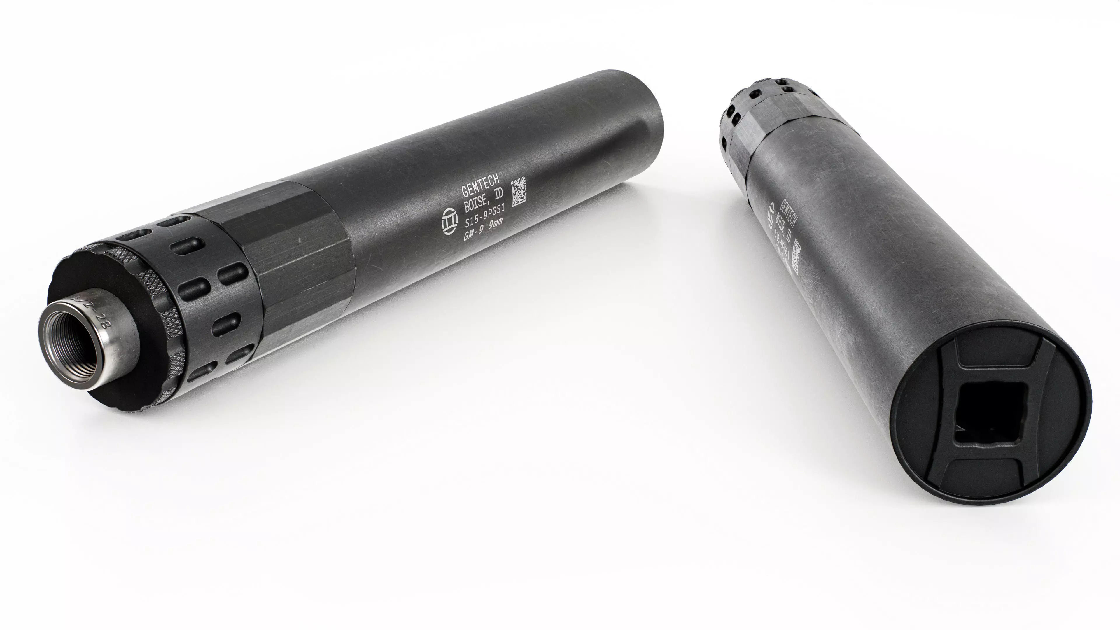 Gemtech GM9 Handgun Suppressor Low-poly 3D model_0