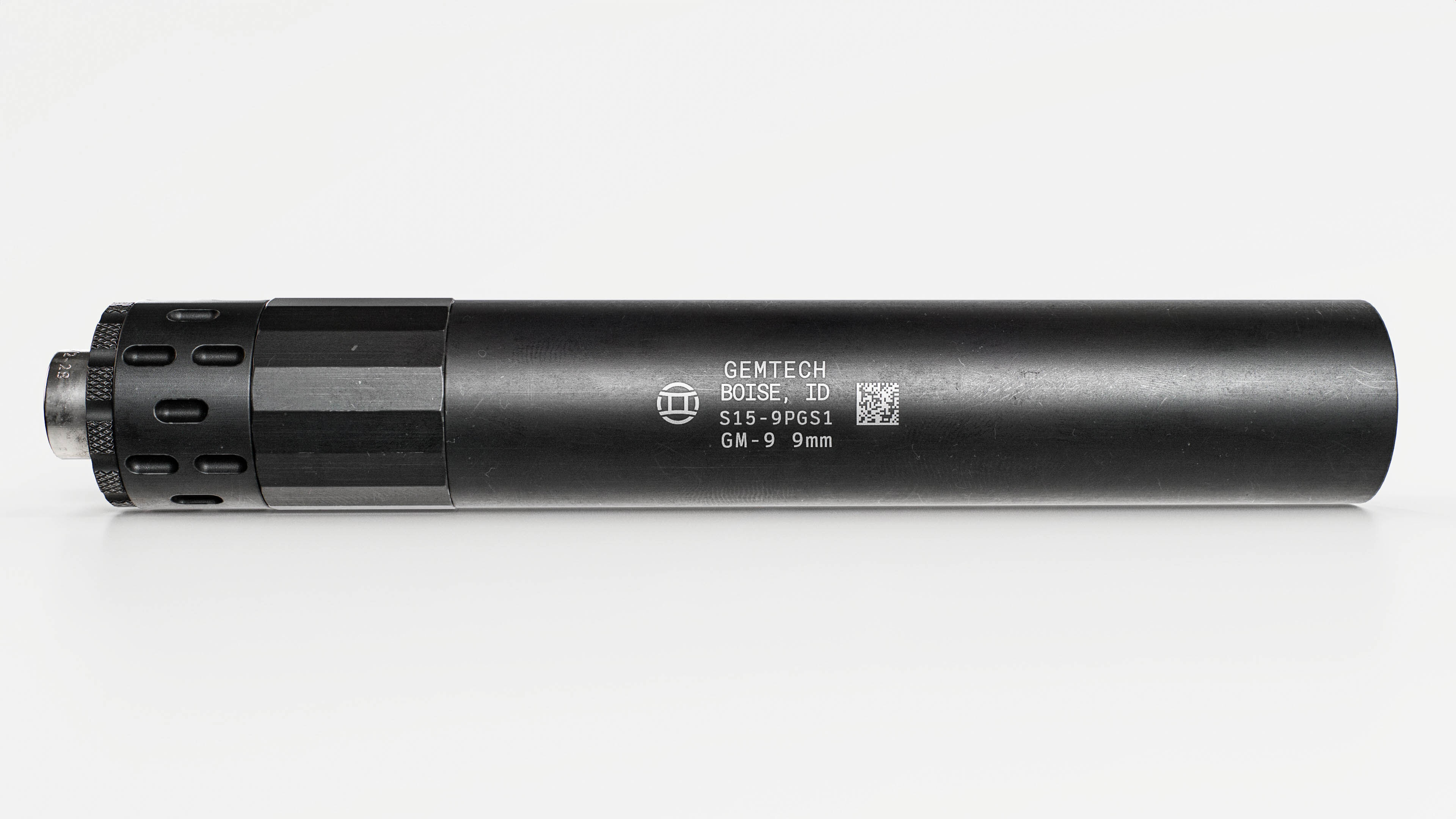 Gemtech GM9 Handgun Suppressor Low-poly 3D model_4