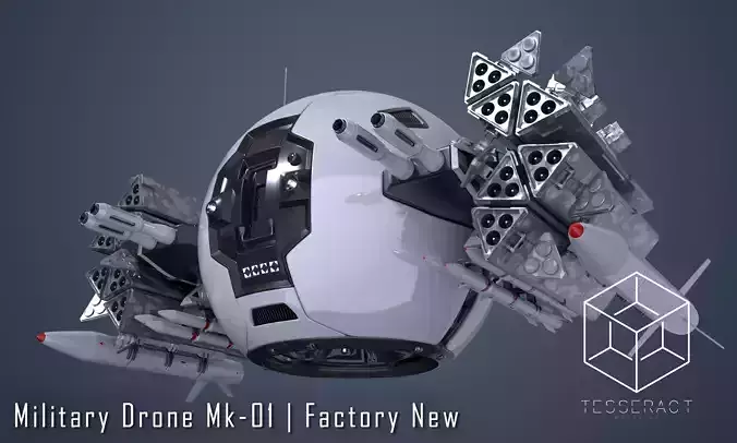 Military Drone Mk1 Factory New 3D model