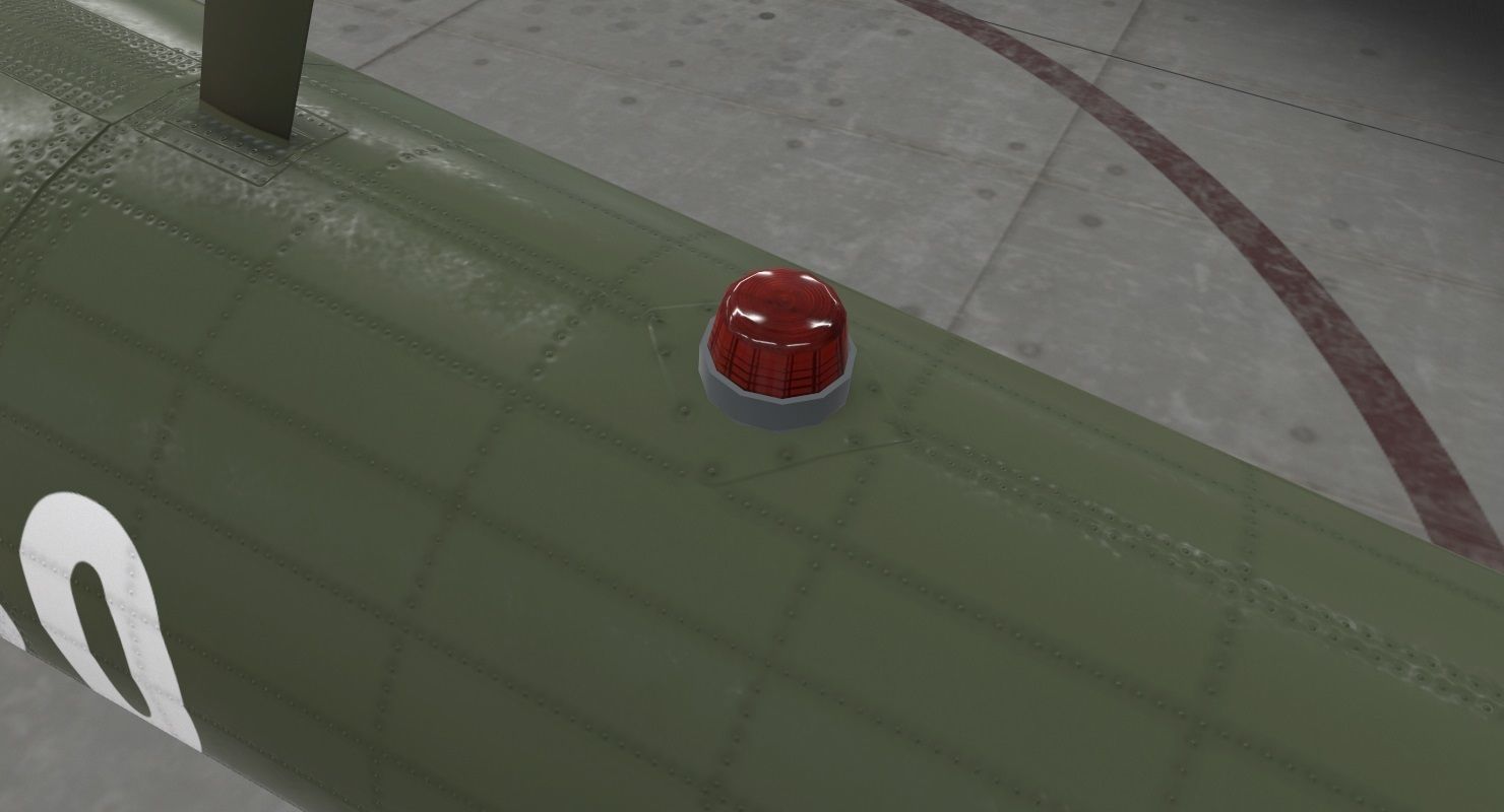 Mi-17 Czech Air Force Animated Low-poly 3D model_27