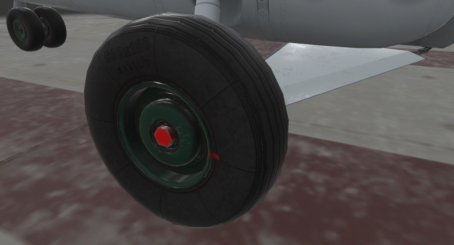 Mi-17 Czech Air Force Animated Low-poly 3D model_25