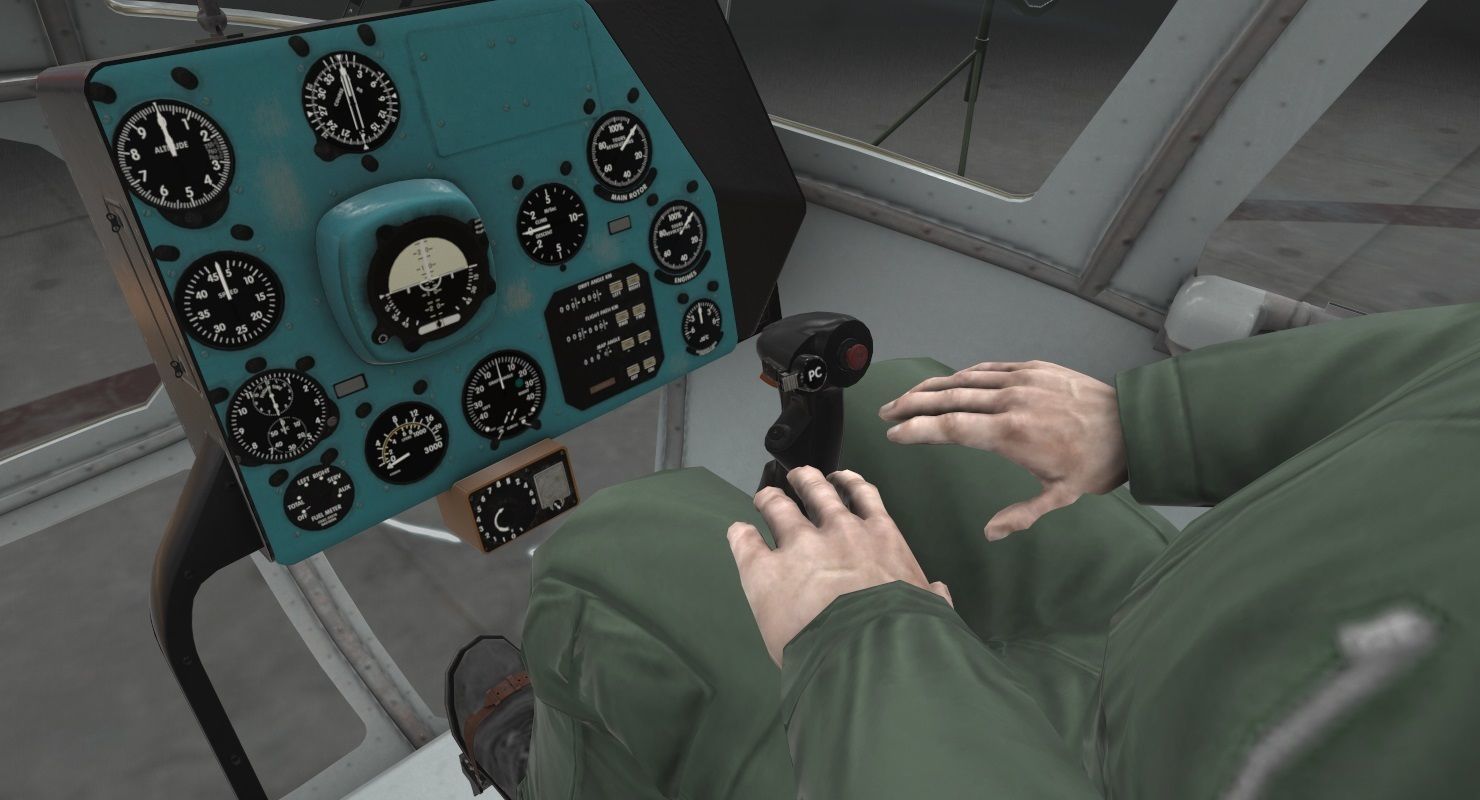 Mi-17 Czech Air Force Animated Low-poly 3D model_37