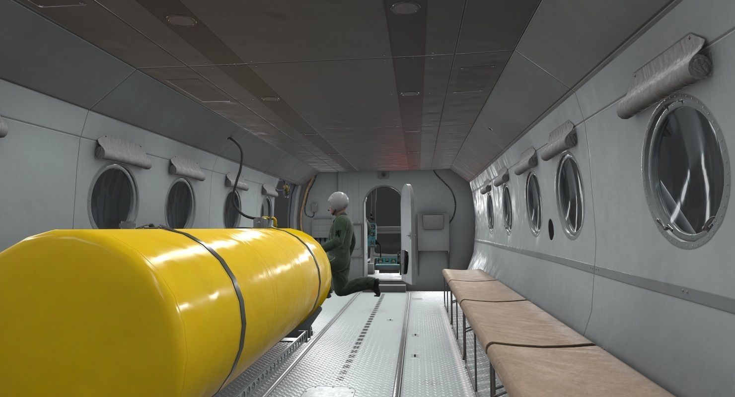 Mi-17 Czech Air Force Animated Low-poly 3D model_40