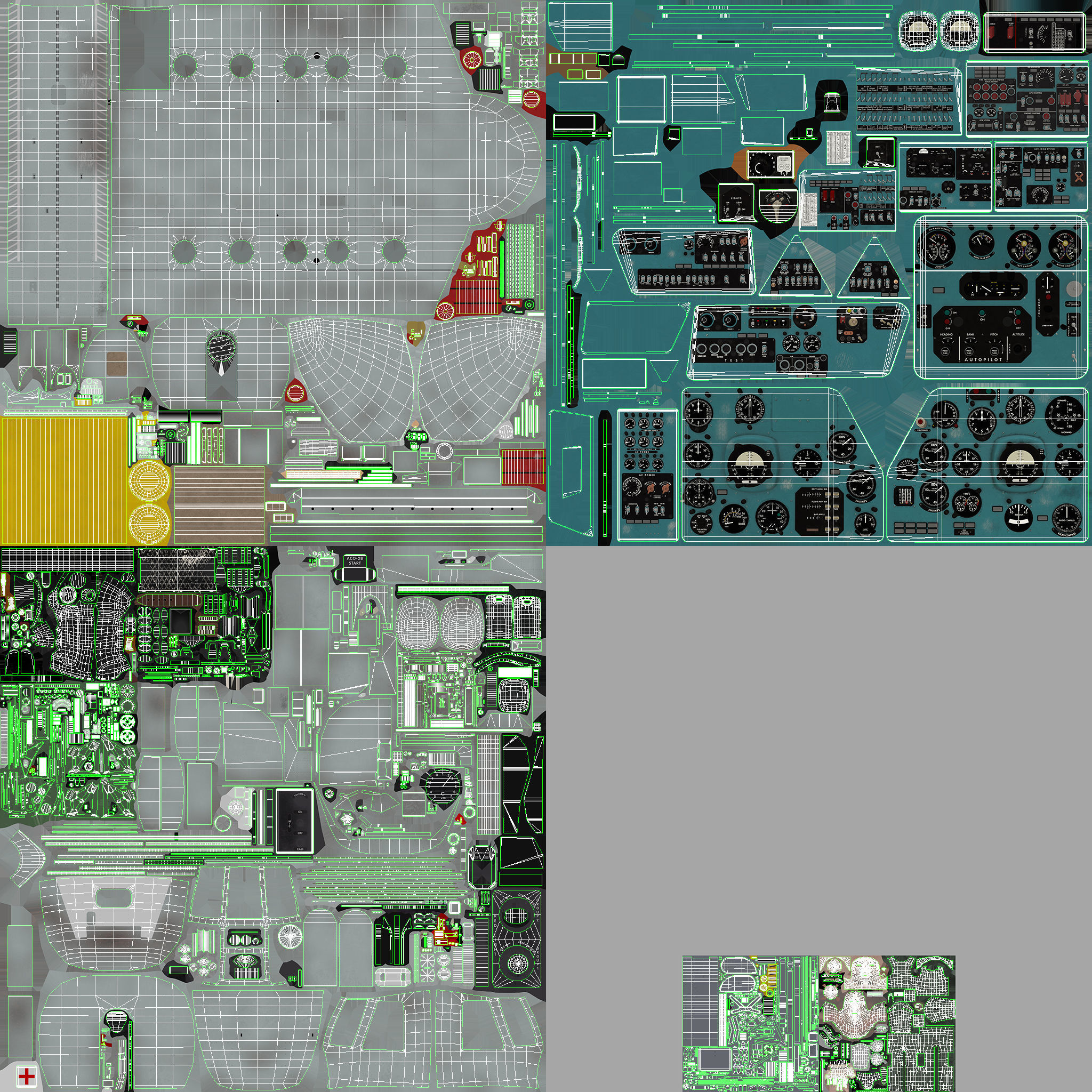 Mi-17 Czech Air Force Animated Low-poly 3D model_50