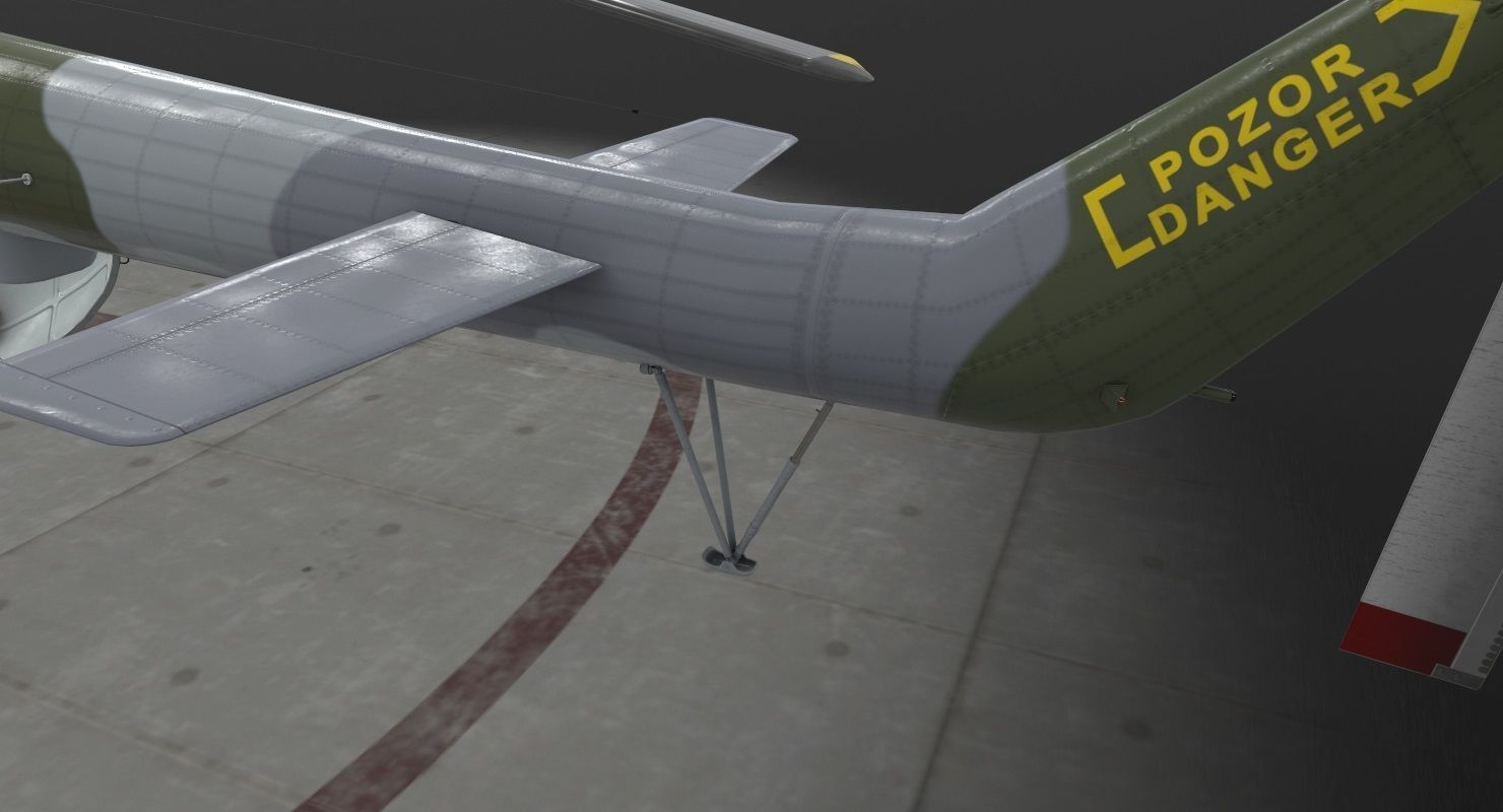 Mi-17 Czech Air Force Animated Low-poly 3D model_16