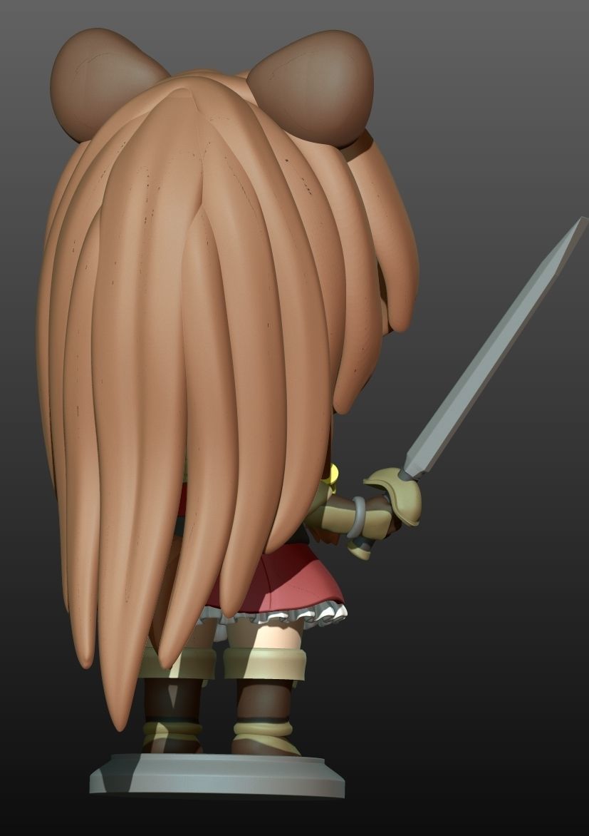 Chibi Raphtalia Tate no Yusha no Nariagari  anime 3D print model_1