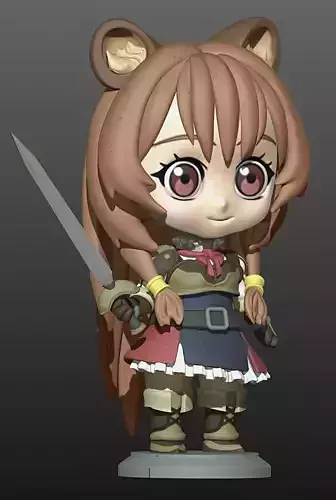 Chibi Raphtalia Tate no Yusha no Nariagari  anime