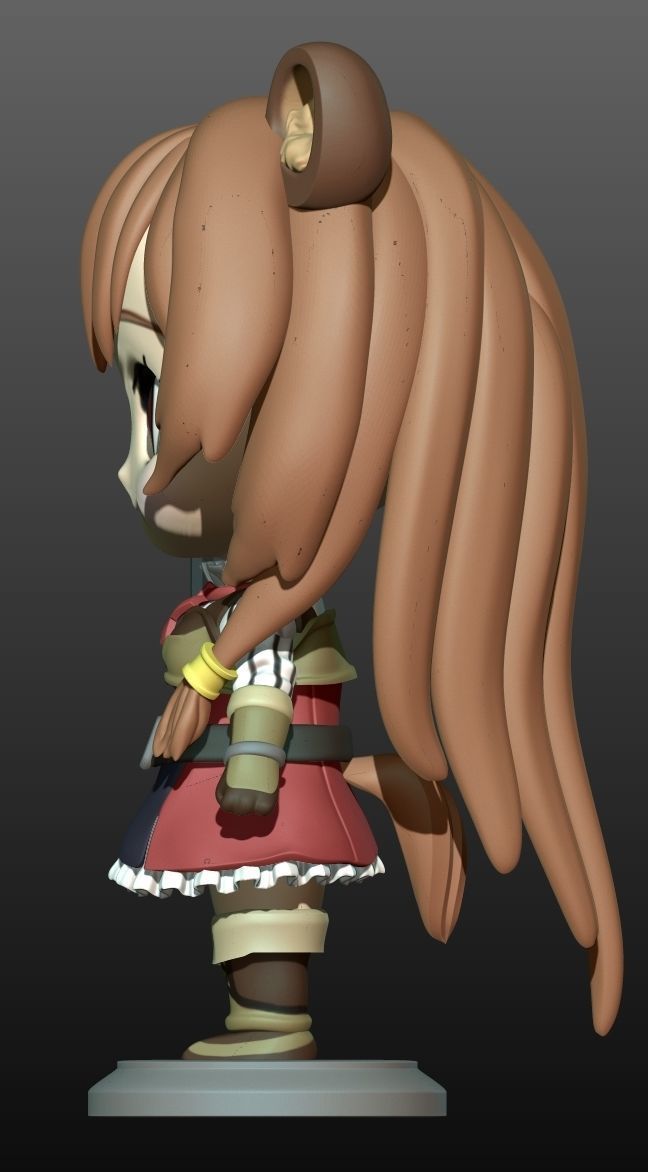 Chibi Raphtalia Tate no Yusha no Nariagari  anime 3D print model_2