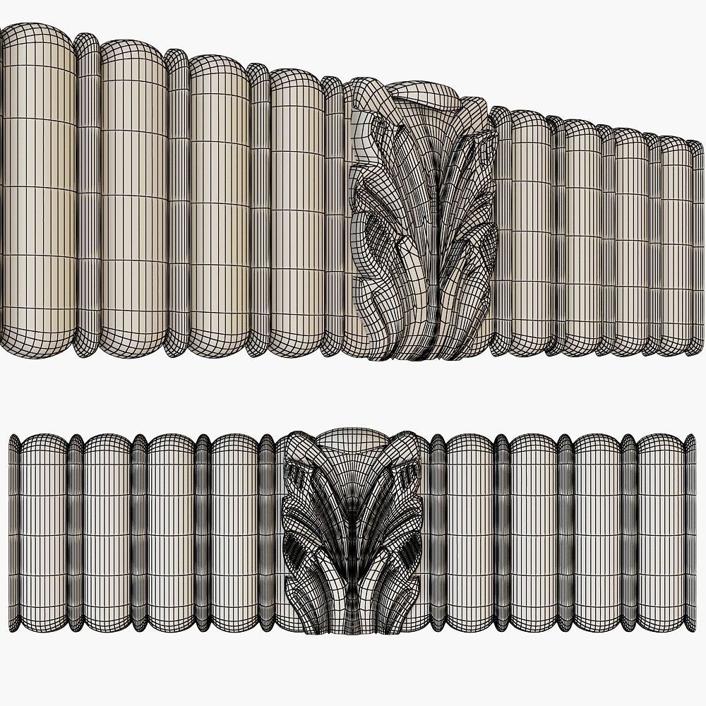 Moulding for cnc 3D model_2