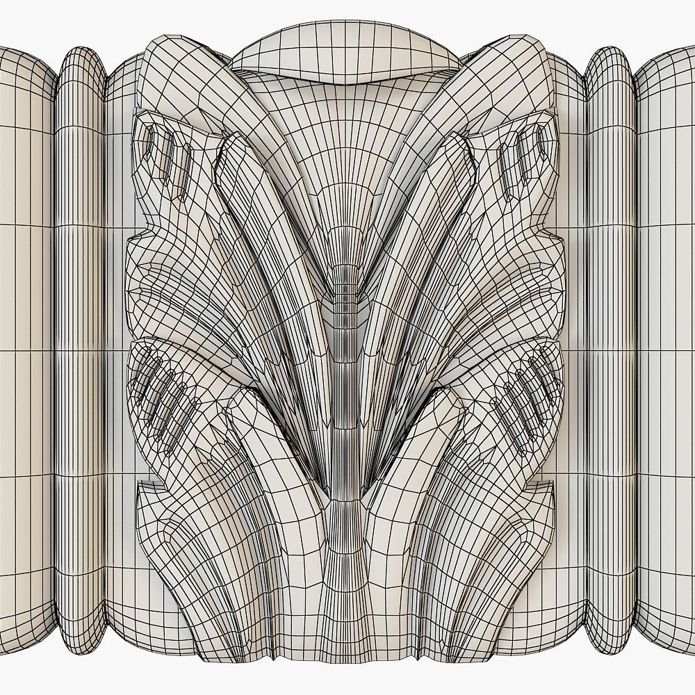 Moulding for cnc 3D model_5
