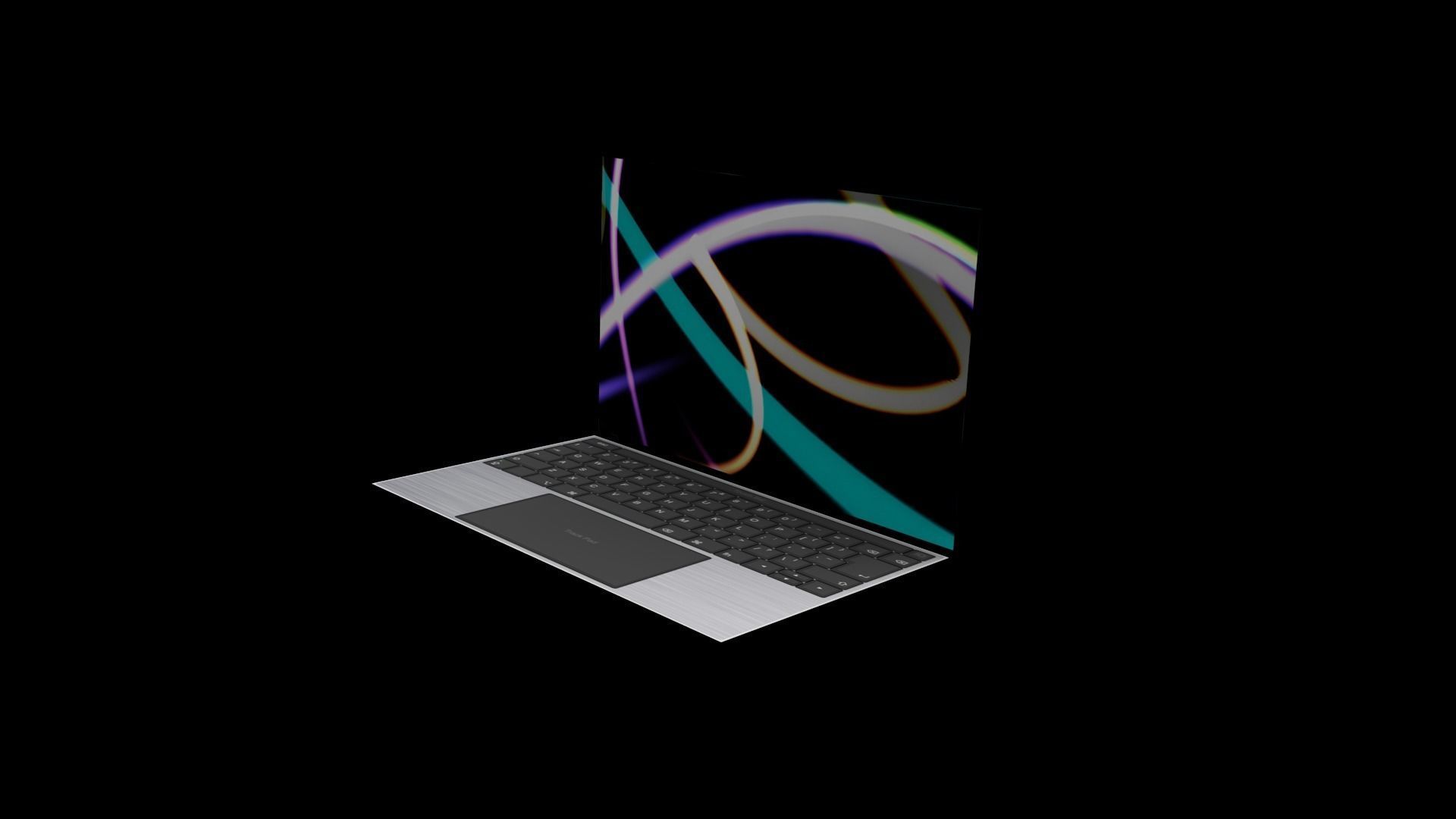 Computer Table And Cabinet With Stand Bulb 3D model_21