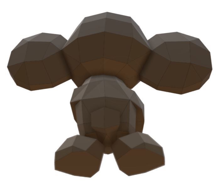 Cheburashka 3D model_6