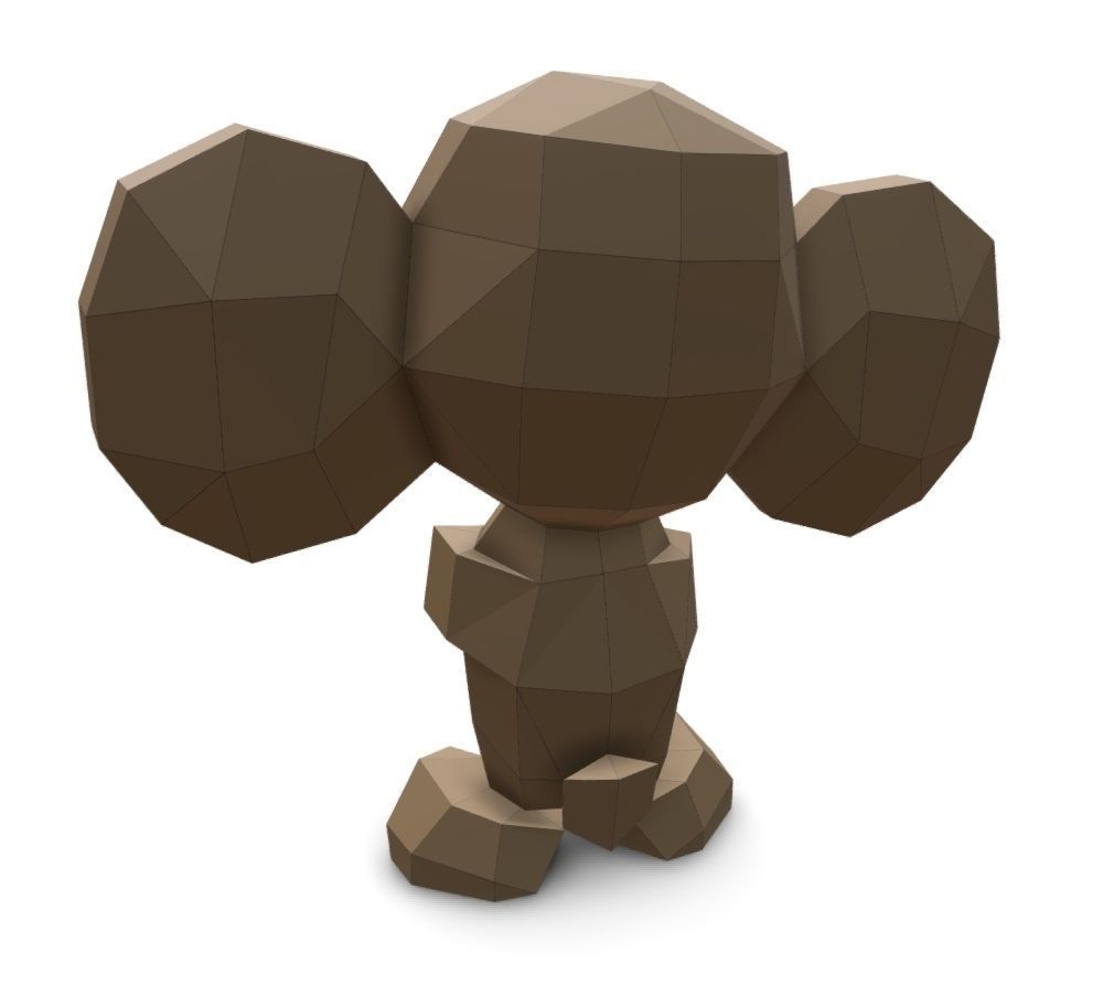 Cheburashka 3D model_3