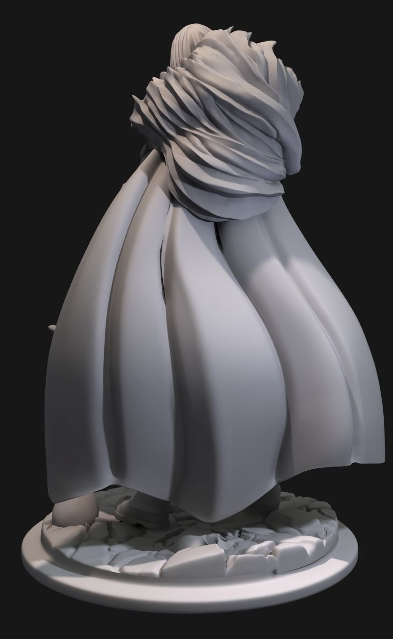 Barbarian Sonya  3D print model_2