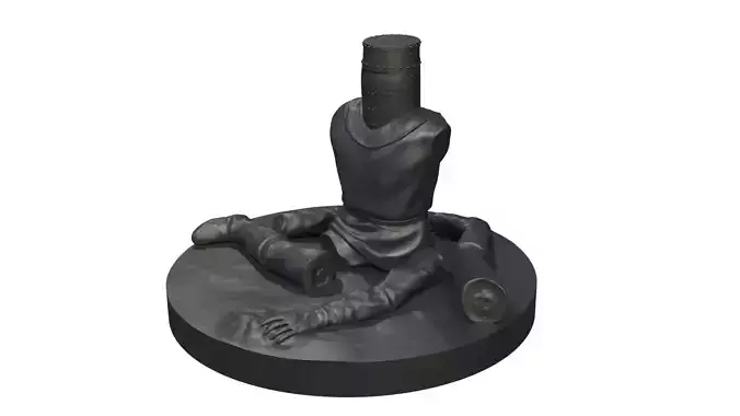 The Black Knight from Monty Python and the Holy Grail 3D print model