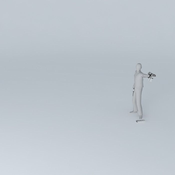 Concept Automatic Pistol - S.P.R.I.N.T Free 3D model_2