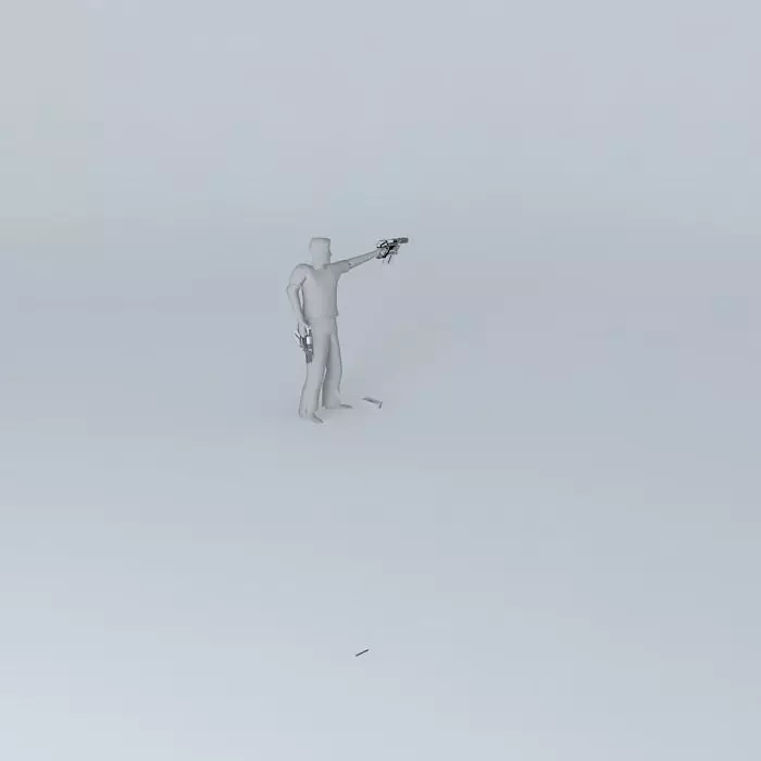 Concept Automatic Pistol - S.P.R.I.N.T Free 3D model_0