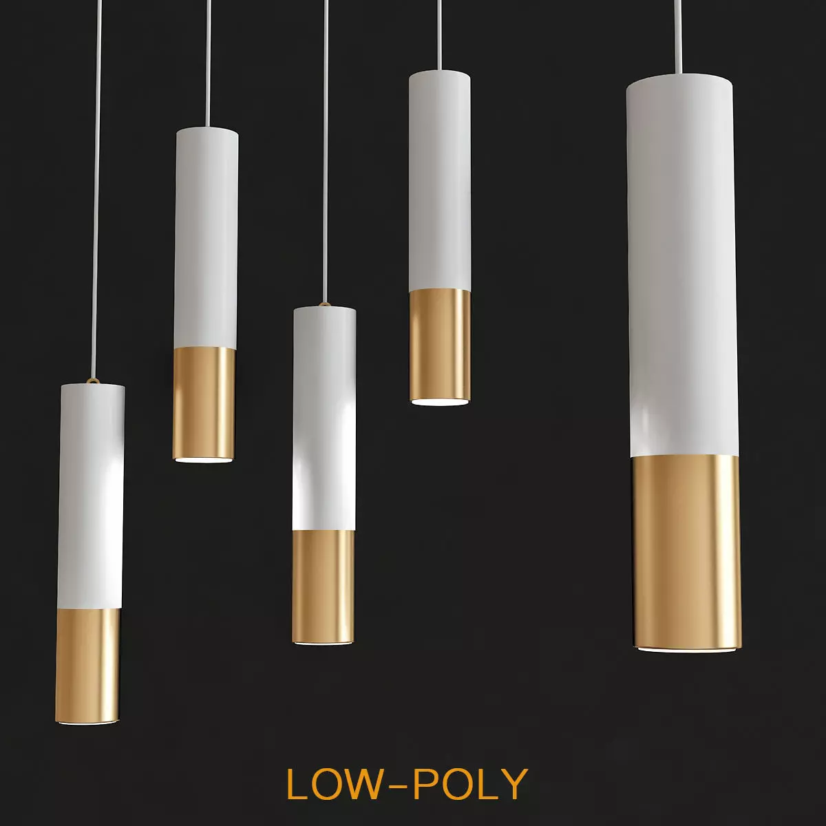 Fixture Favorable Pendenti - Favourite 3d model Low-poly 3D model