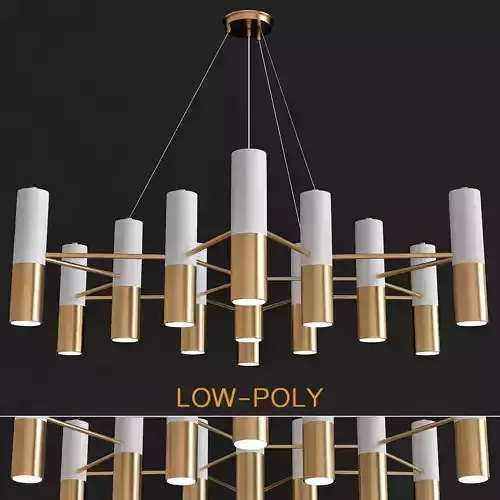 Chandelier Favorite 1600-13P Ultra - Favorite 3d model Low-poly 3D model