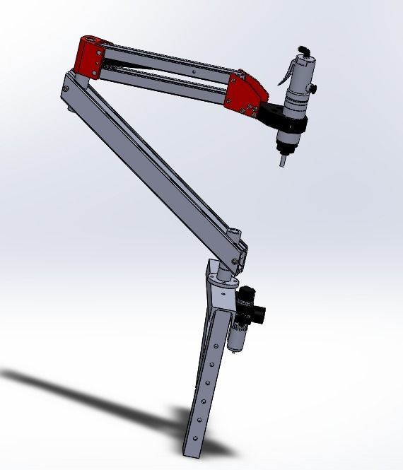 Assembly of machining equipments 3D model_19
