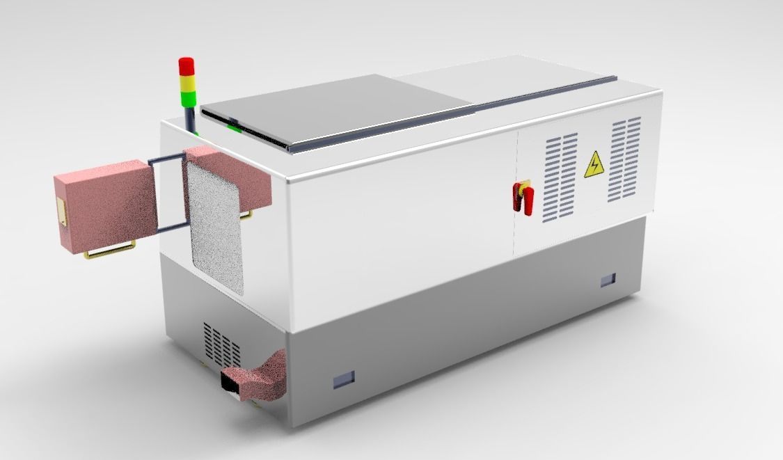 Assembly of machining equipments 3D model_14