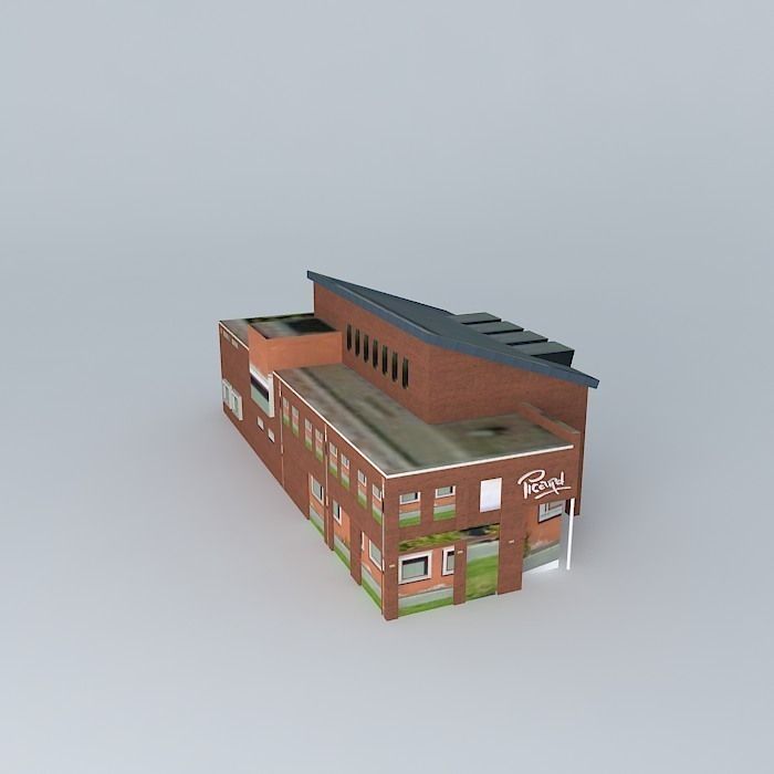 picard brick building Free 3D model_2